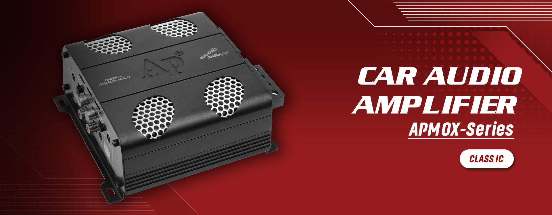 Car Audio Amplifiers APMOX Series