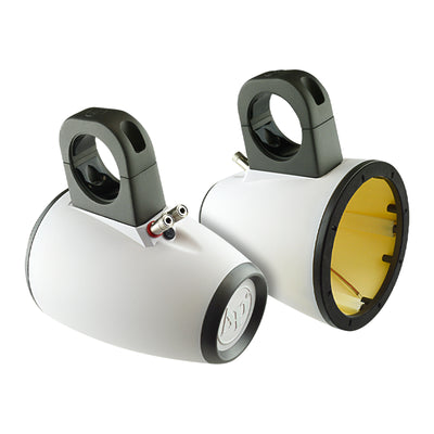6" Weather Resistant White Tower Enclosures (APMP-601WETW), Sold in pairs