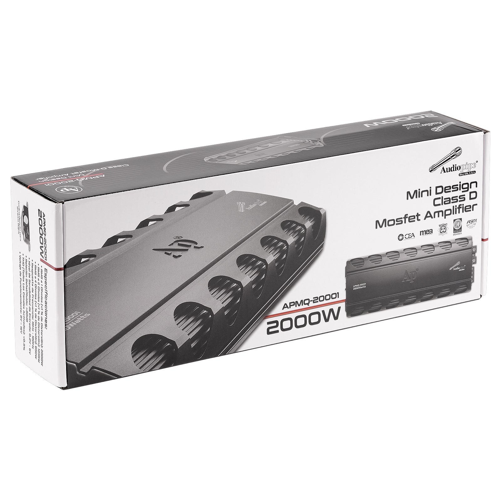 Mini Design Class D Mono Mosfet Amplifier (APMQ-20001)