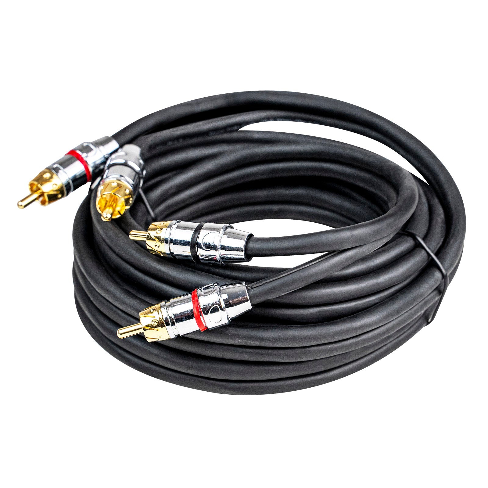 12FT 2-Male to 2-Male RCA Audio Cable (APPRO-12M)