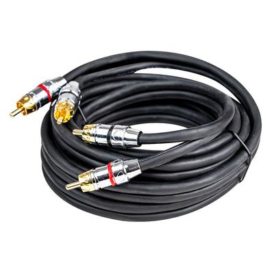 12FT 2-Male to 2-Male RCA Audio Cable (APPRO-12M)