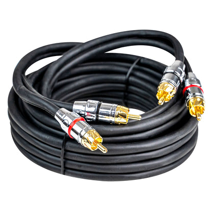12FT 2-Male to 2-Male RCA Audio Cable (APPRO-12M)