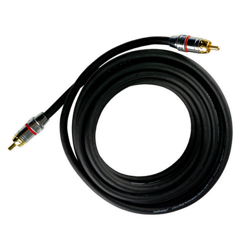 12FT 1-Male to 1-Male RCA Audio Cable (APPRO-12SUM)