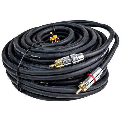 25Ft 2-Male to 2-Male RCA Audio Cable (APPRO-25M)