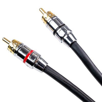 25Ft 2-Male to 2-Male RCA Audio Cable (APPRO-25M)