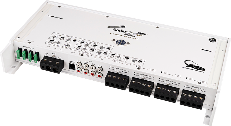 APSR-8100GS - 3200W 8-Channel Class D Marine Amplifier