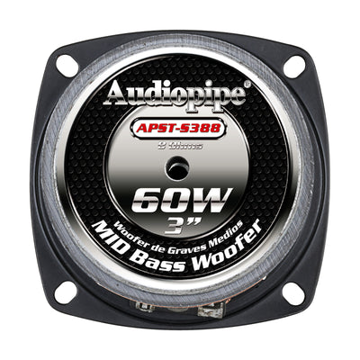APST-S388 3” Mid Bass Woofer, Sold individually