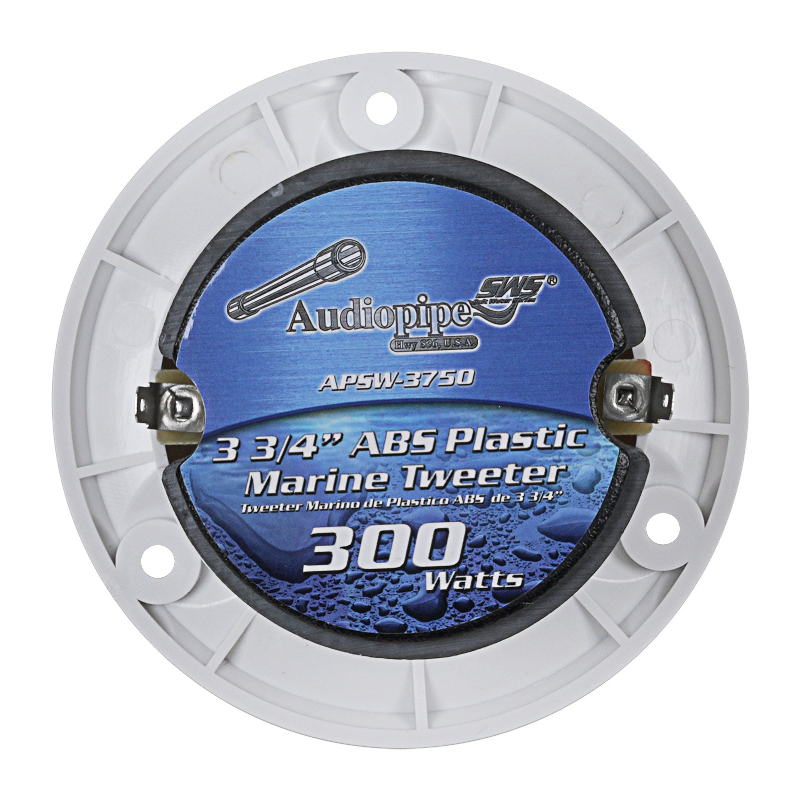 3 3/4” Titanium Marine Tweeter (APSW-3750), Sold individually
