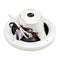 Audiopipe 6.5” Coaxial 2-Way Marine Speaker with LED lights (APSW-654GL) SALT WATER SERIES