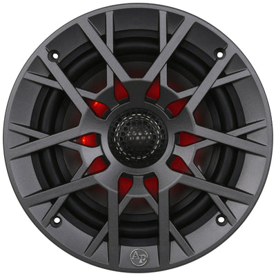 6.5” Coaxial 2-Way Marine Speaker with LED Lights (APSW-654SP)