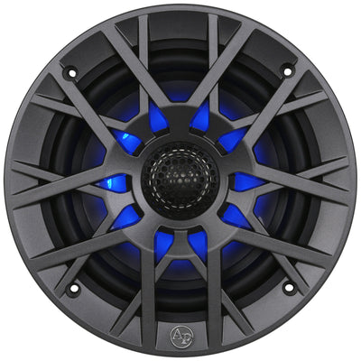 6.5” Coaxial 2-Way Marine Speaker with LED Lights (APSW-654SP)