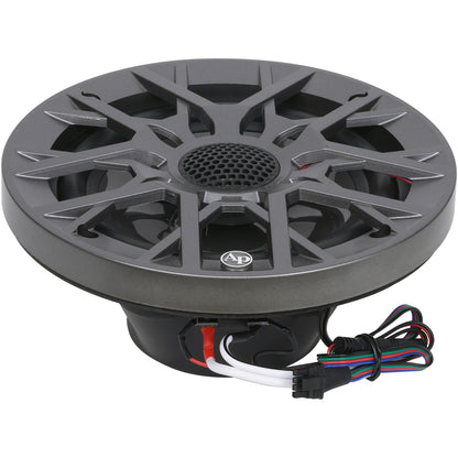 6.5” Coaxial 2-Way Marine Speaker with LED Lights (APSW-654SP)