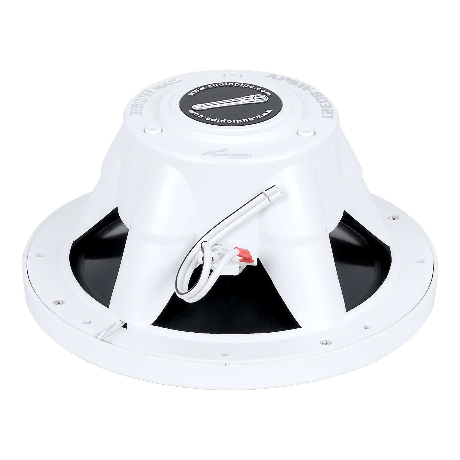 8” Coaxial Marine Speaker (APSW-8032T),Sold in pairs – Audiopipe