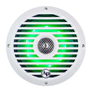 Audiopipe 8” Coaxial 2-Way Marine Speaker with LED lights (APSW-804GL) 2024 SALT WATER SERIES