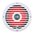 Audiopipe 8” Coaxial 2-Way Marine Speaker with LED lights (APSW-804GL) 2024 SALT WATER SERIES