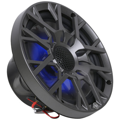 8” Coaxial 2-Way Marine Speaker with LED Lights (APSW-804SP)