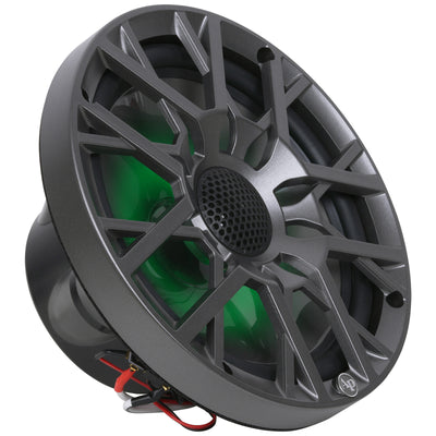 8” Coaxial 2-Way Marine Speaker with LED Lights (APSW-804SP)