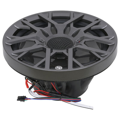 8” Coaxial 2-Way Marine Speaker with LED Lights (APSW-804SP)