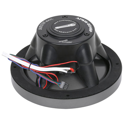 8” Coaxial 2-Way Marine Speaker with LED Lights (APSW-804SP)