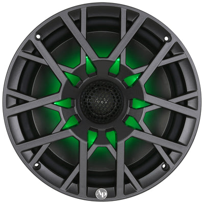 8” Coaxial 2-Way Marine Speaker with LED Lights (APSW-804SP)
