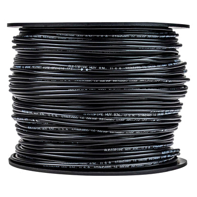 500Ft 16 Gauge Black Primary Wire (APV-C16-500 BLK)