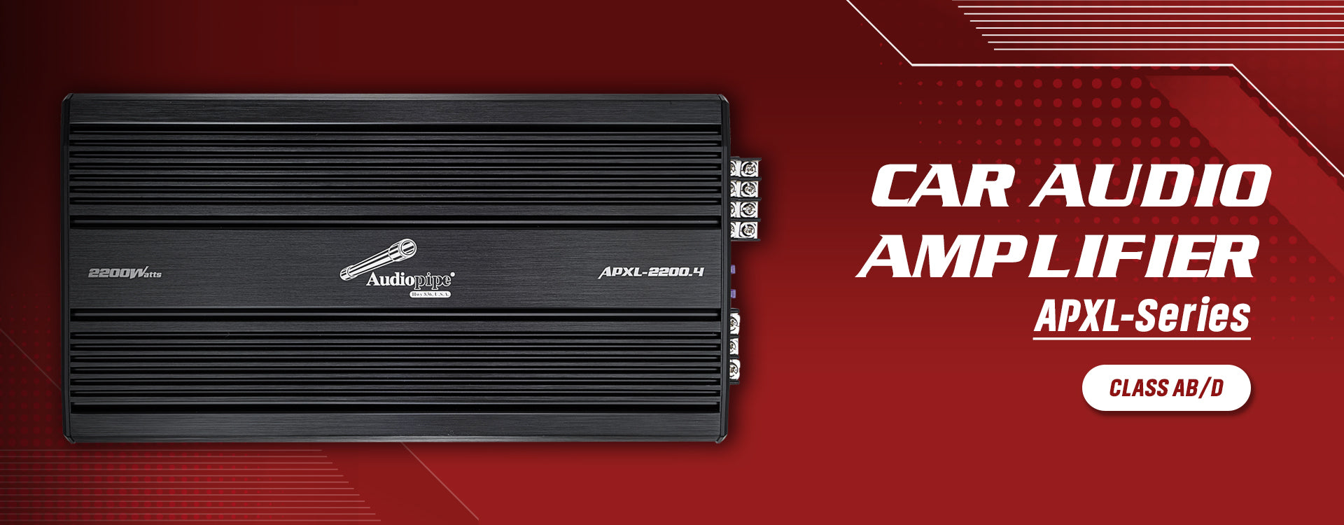 Car Audio Amplifiers APXL Series