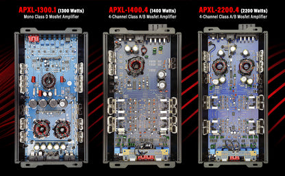 APXL-1300.1 Mono Class D Mosfet Amplifier (1300 Watts)