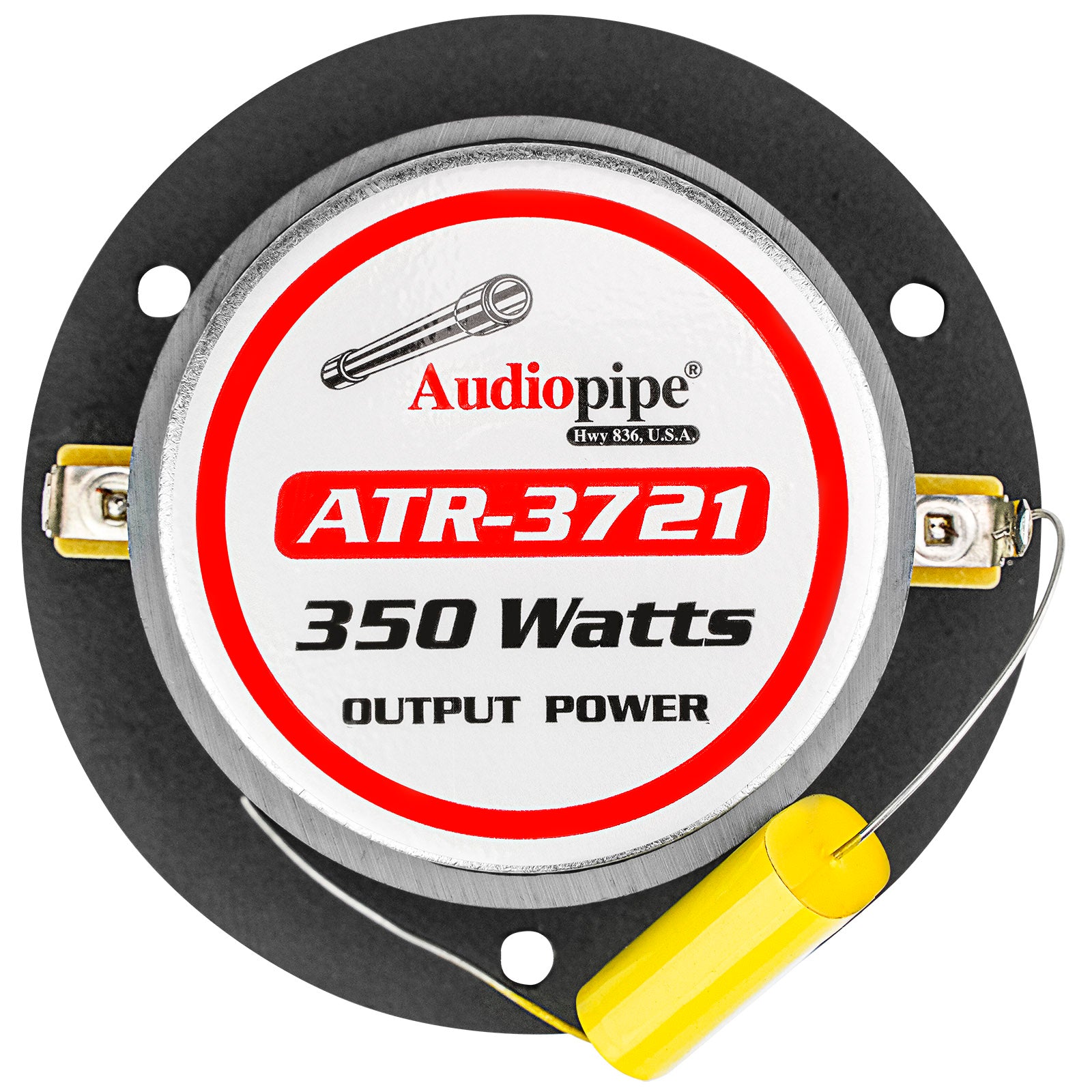 ATR-3721 3-3/4” Aluminum Bullet Titanium Horn Tweeter