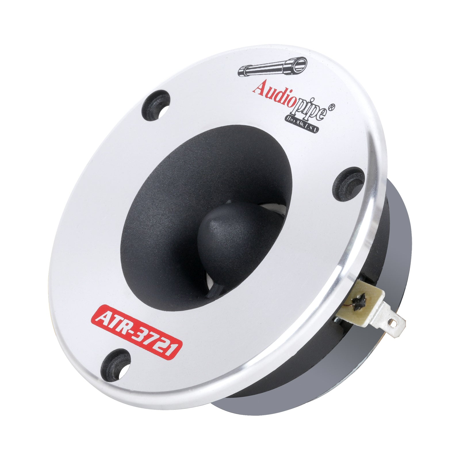 3-3/4” Aluminum Bullet Titanium Horn Tweeter (ATR-3721), Sold in Pairs