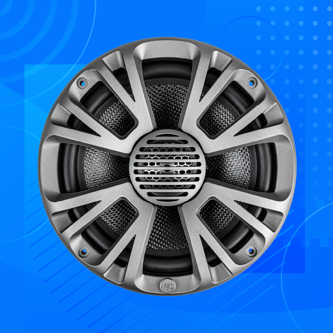 Coaxial 2-Way Marine Speaker with LED Light (APMP-T830LD)