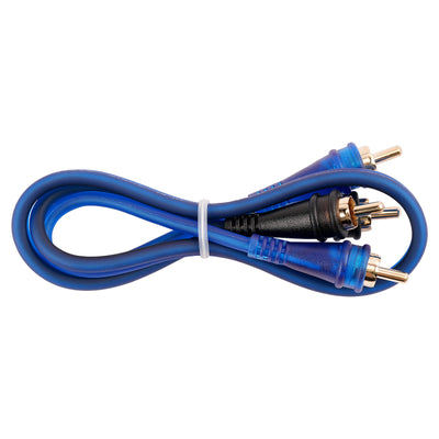 1.5FT Frosted RCA Audio Cable (BMV-BLS-1.5), 10-Pack (10 Individual Cables)