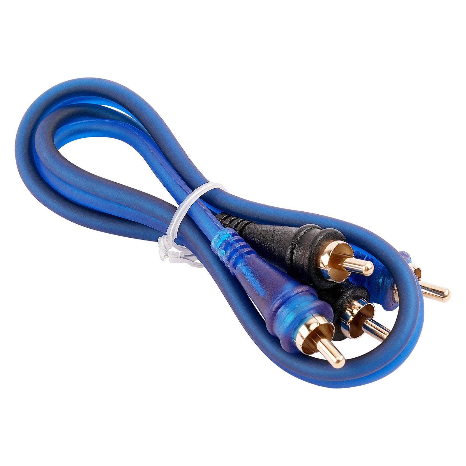 1.5FT Frosted RCA Audio Cable (BMV-BLS-1.5), 10-Pack (10 Individual Cables)