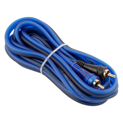 10FT Frosted RCA Audio Cable (BMV-BLS-10), 10-Pack (10 Individual Cables)