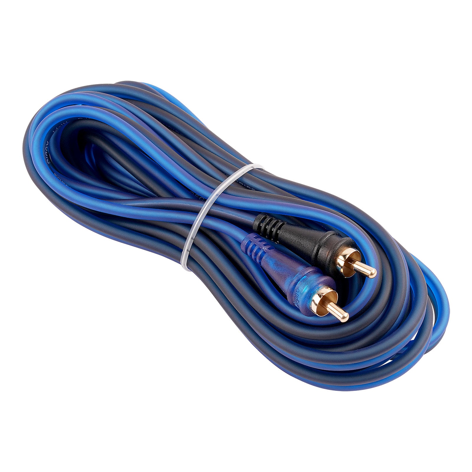 12FT Frosted RCA Audio Cable (BMV-BLS-12), 10-Pack (10 Individual Cables)