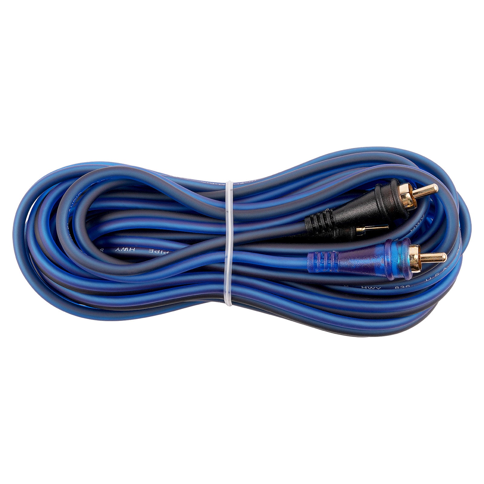 15FT Frosted RCA Audio Cable (BMV-BLS-15), 10-Pack (10 Individual Cables)
