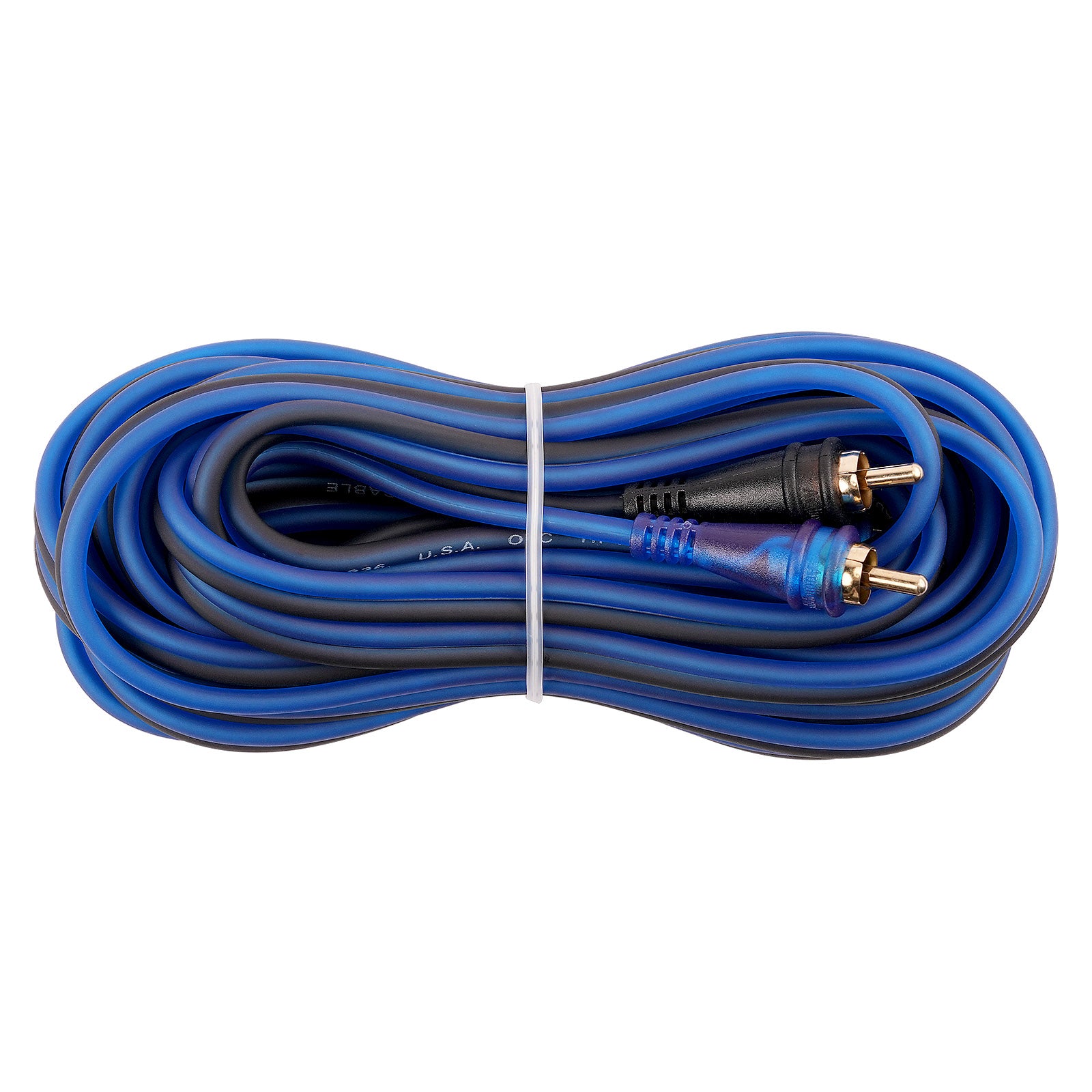 20FT Frosted RCA Audio Cable (BMV-BLS-20), 10-Pack (10 Individual Cables)