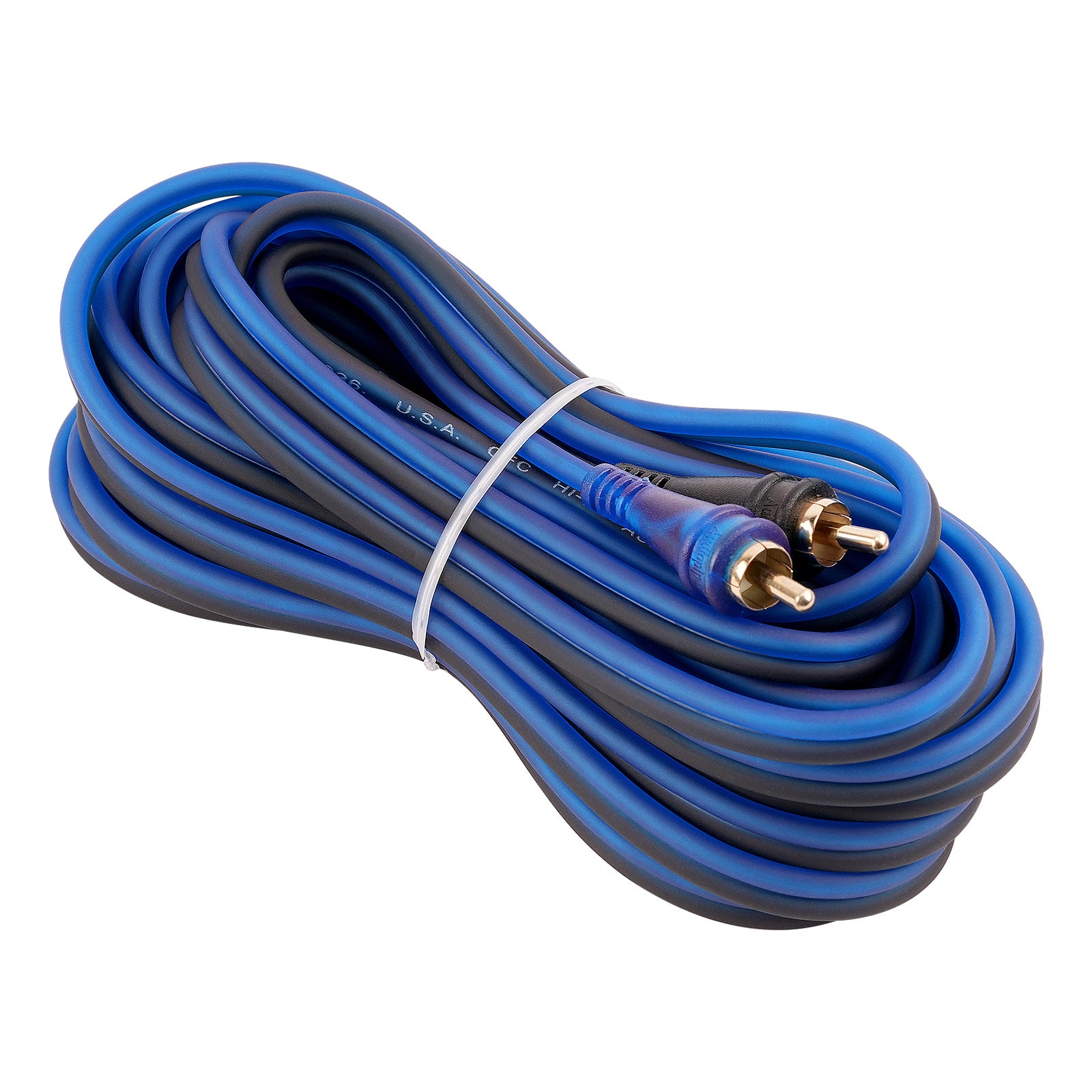 20FT Frosted RCA Audio Cable (BMV-BLS-20), 10-Pack (10 Individual Cables)