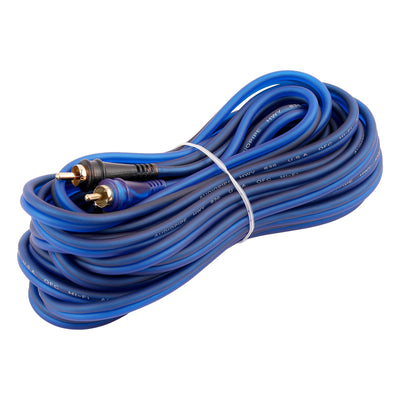 25FT Frosted RCA Audio Cable (BMV-BLS-25), 10-Pack (10 Individual Cables)