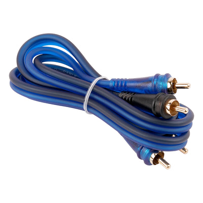 3FT Frosted RCA Audio Cable (BMV-BLS-3), 10-Pack (10 Individual Cables)