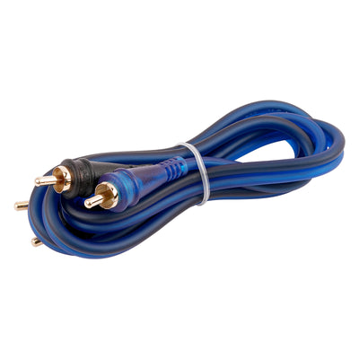 3FT Frosted RCA Audio Cable (BMV-BLS-3), 10-Pack (10 Individual Cables)