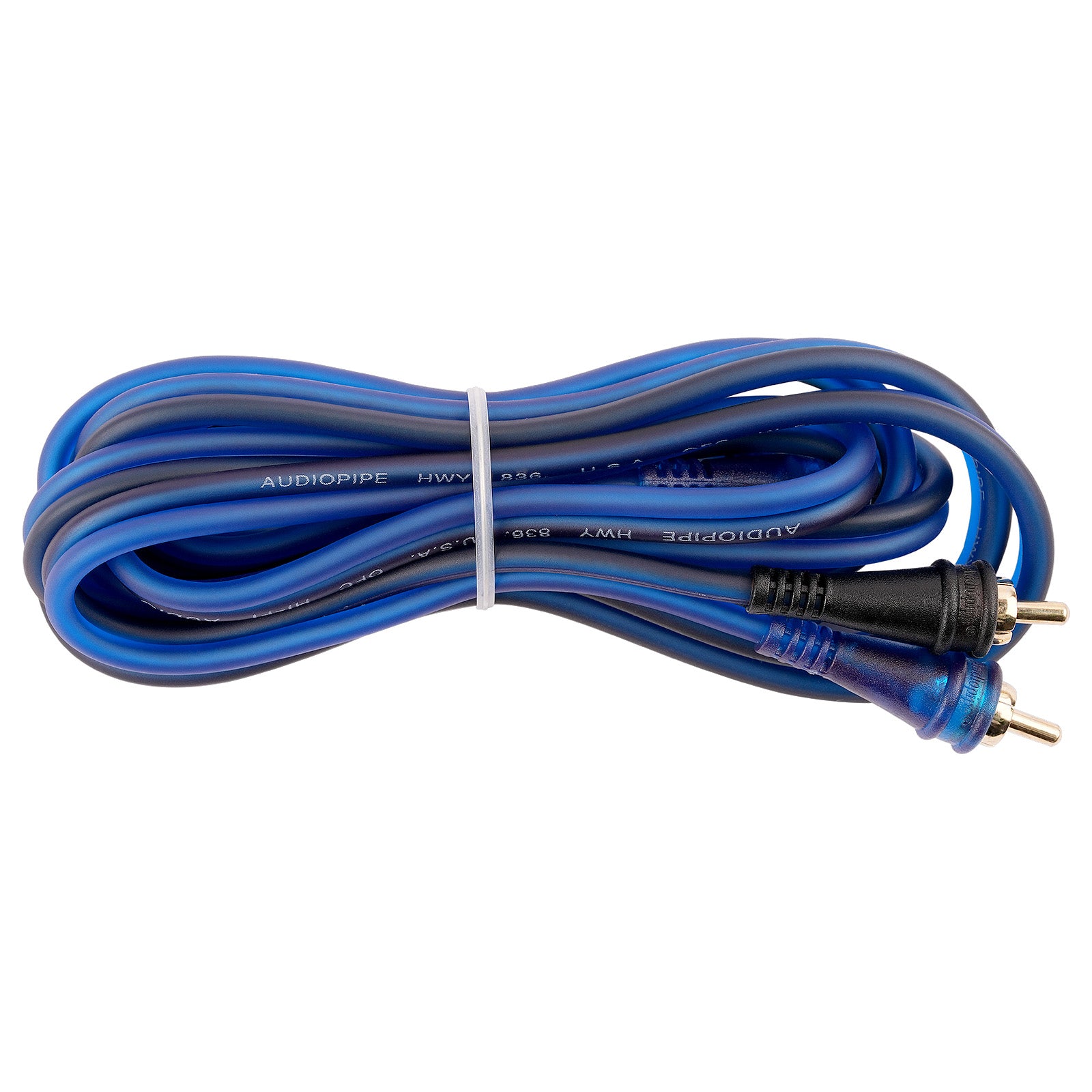 6FT Frosted RCA Audio Cable (BMV-BLS-6), 10-Pack (10 Individual Cables)