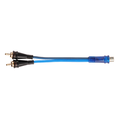 Oxygen Free Shielded “Y" RCA Audio Cable (BMV-BLS-YF-2M), 10-Pack (10 Individual Cables)