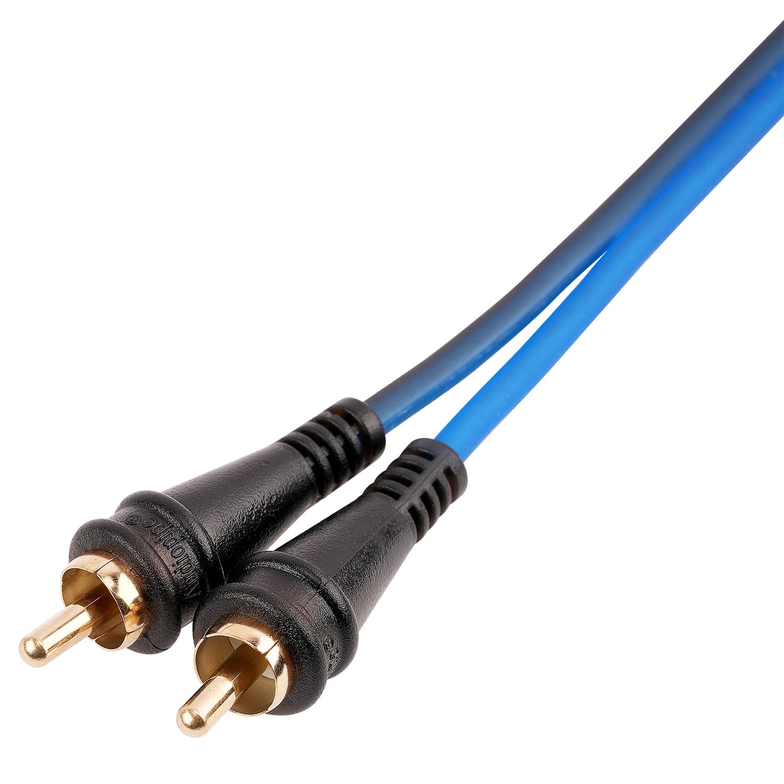 Oxygen Free Shielded “Y" RCA Audio Cable (BMV-BLS-YF-2M), 10-Pack (10 Individual Cables)