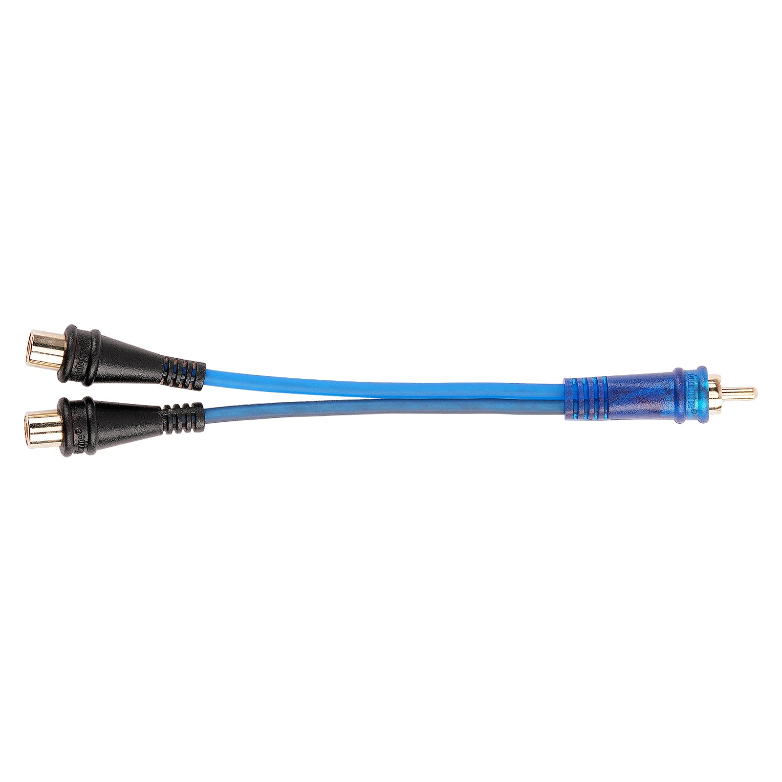Oxygen Free Shielded “Y" RCA Audio Cable (BMV-BLS-YM-2F), 10-Pack (10 Individual Cables)