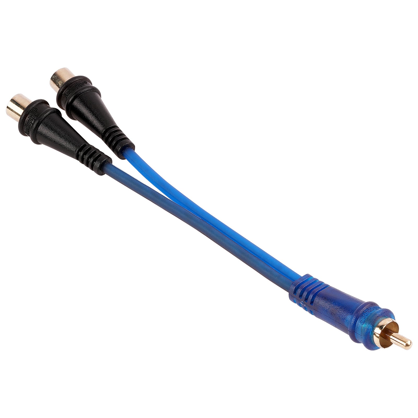 Oxygen Free Shielded “Y" RCA Audio Cable (BMV-BLS-YM-2F), 10-Pack (10 Individual Cables)