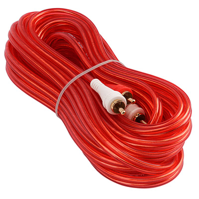 20FT Oxygen Free RCA Audio Cable (BMV-G-20), 10-Pack (10 Individual Cables)