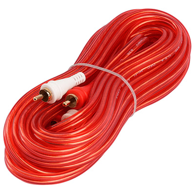 20FT Oxygen Free RCA Audio Cable (BMV-G-20), 10-Pack (10 Individual Cables)