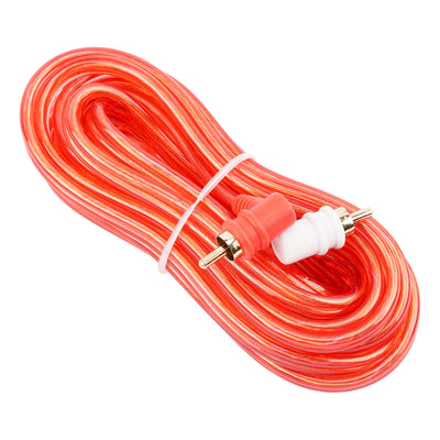 12FT Oxygen Free RCA Audio Cable With Right Angle (BMV-GRA-12), 10-Pack (10 Individual Cables)
