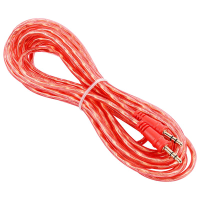 12Ft 3.5mm Audio Cable (BMV-GST-3535-12), 10-Pack (10 Individual Cables)