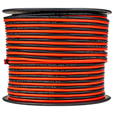 300FT 10AWG Speaker Cable (CABV-10-300 BLK)